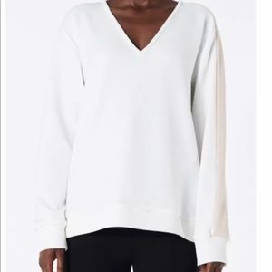 TIBI NEOPRENE V-NECK new w/ tags